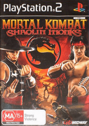 Mortal Kombat Shaolin Monks box art for Playstation 2